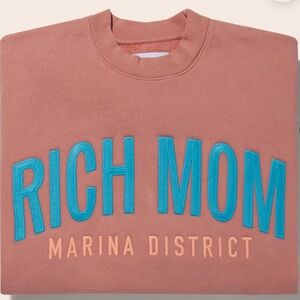 Tinx Rich Mom Marina District Crewneck